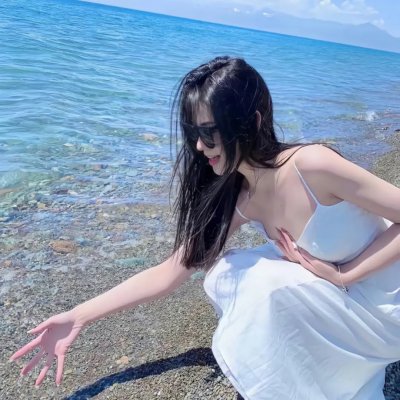 一个女孩的眼泪